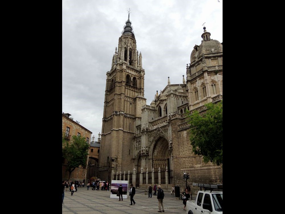 Looking back towards the Catedral